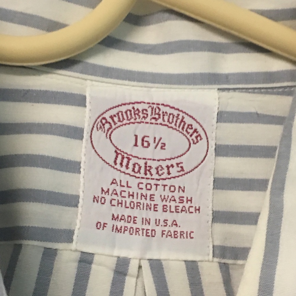 Brooks Brothers men's dress shirt size 17/ 32/33XL - Picture 2 of 8
